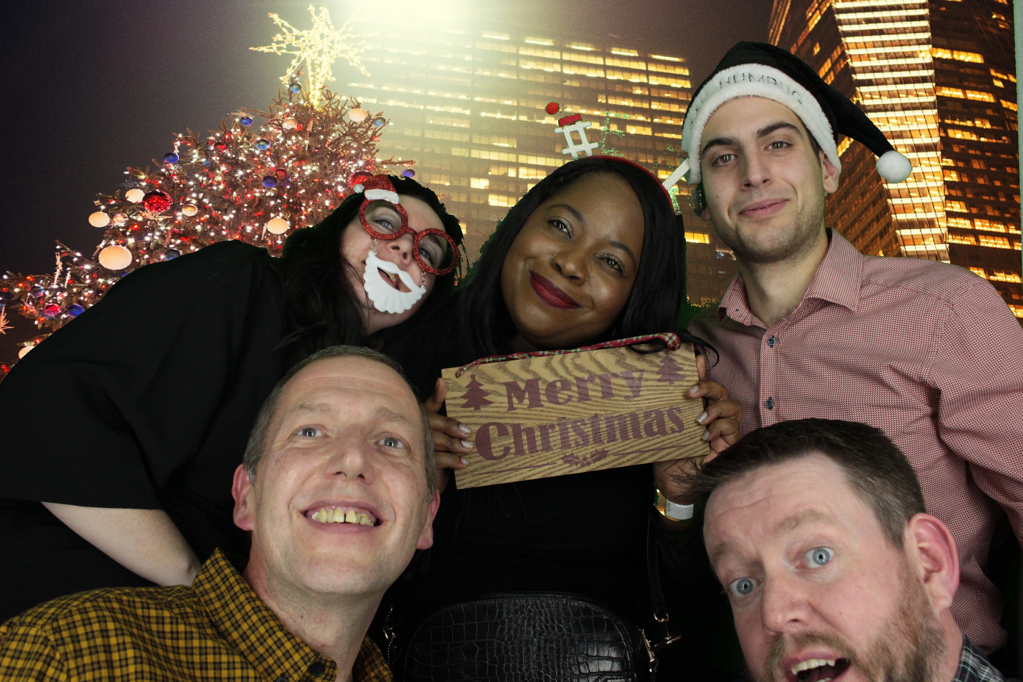One Line Christmas Party | View more photos from the event at gallery.myphotoboothexperience.co.uk/u/MyPhotoBoothExperienceLtd/One-Line-Christmas-Party